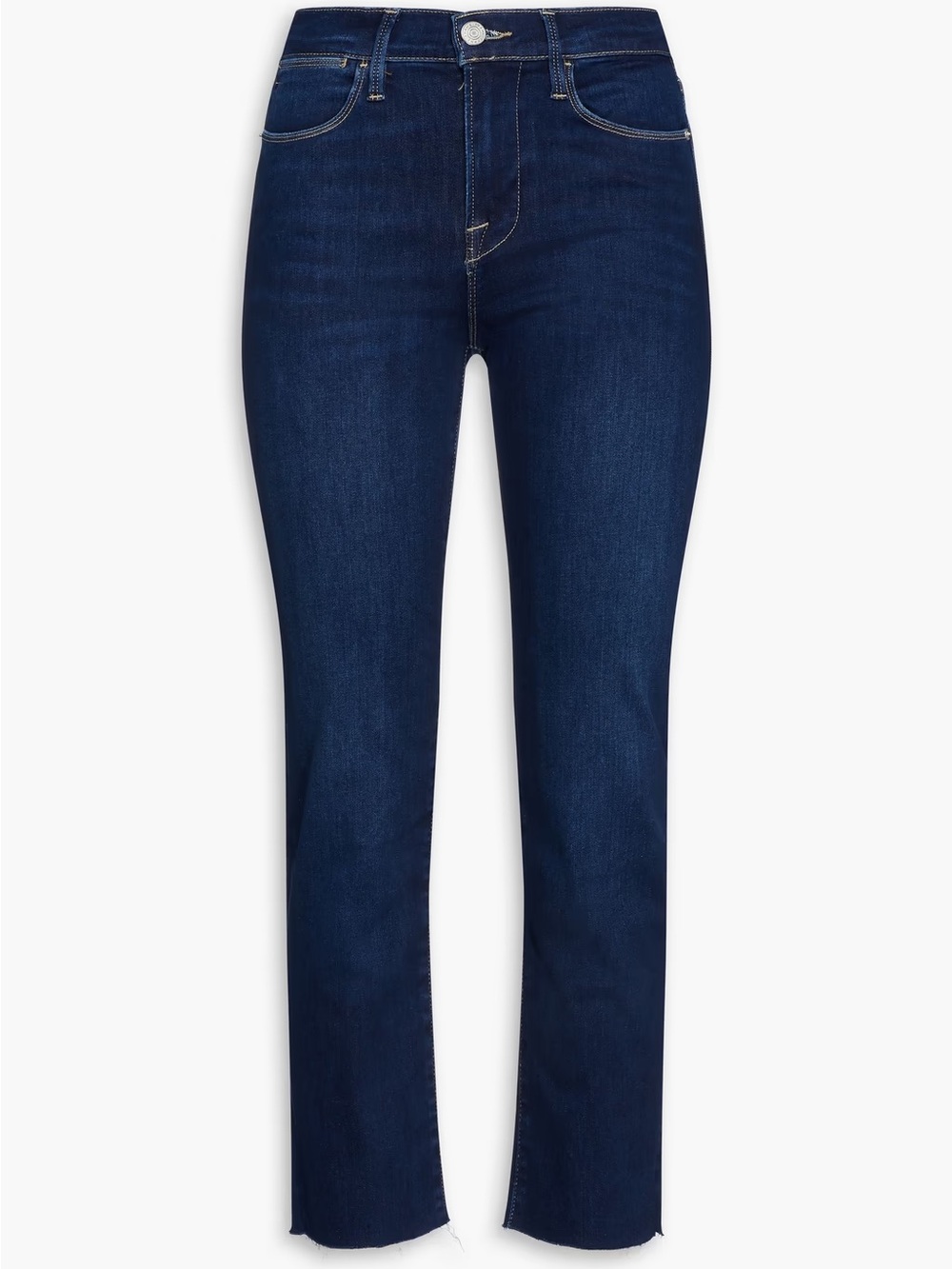 Frame Denim Straight Leg Jeans - Dark Indigo Size 28